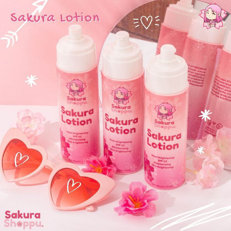 SAKURA LOTION (250ML) Shopee Philippines
