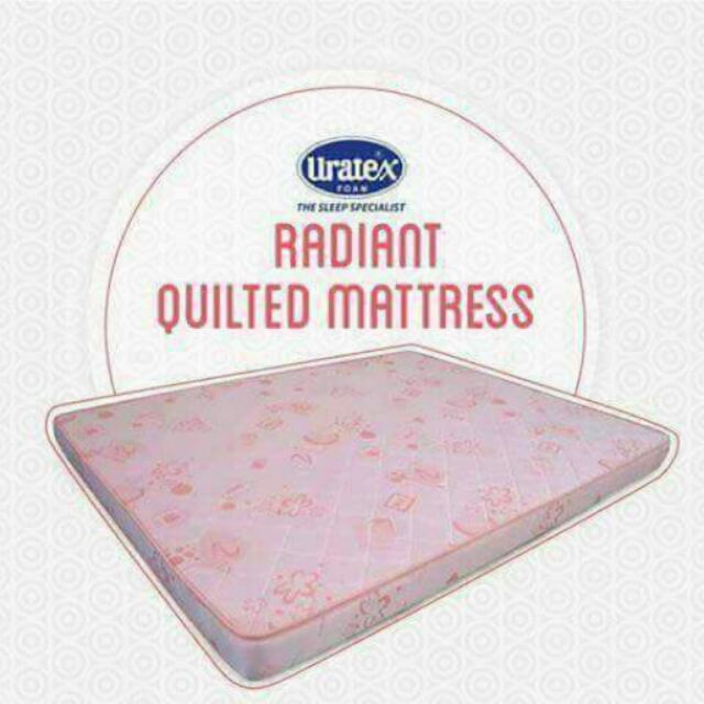 Uratex Radiant Quilted Mattress 5yrs warranty Shopee Philippines