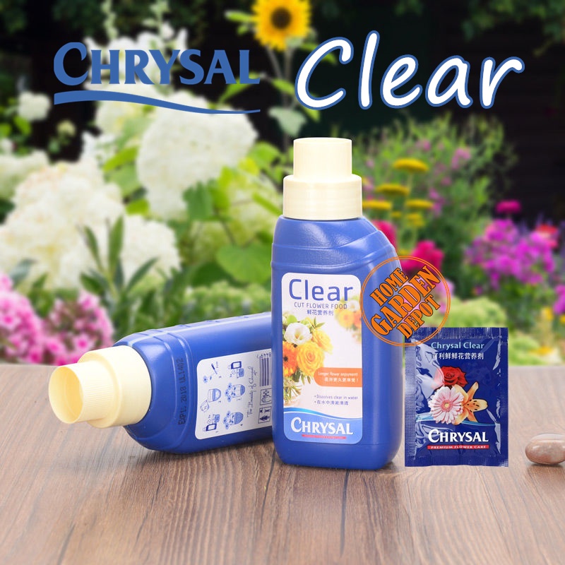 Flowers Preservative Chrysal Liquid Bottled Rose Lily GeneralPurpose