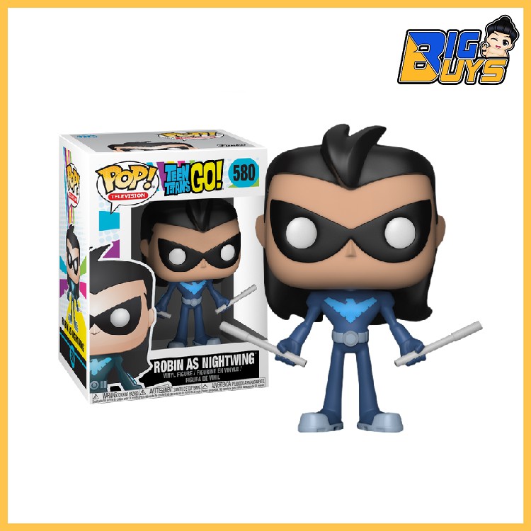 Funko Pop Teen Titans Go Robin As Nightwing Vinyl Figure Shopee Philippines