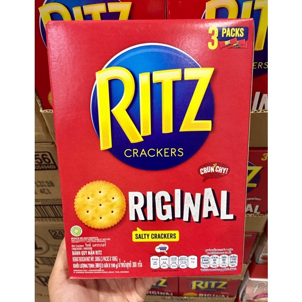 Nabisco Ritz Crackers 300g | Shopee Philippines