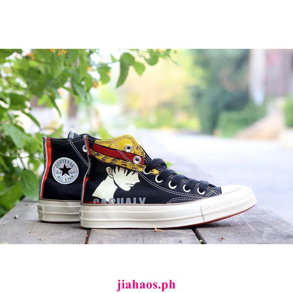 black non slip converse
