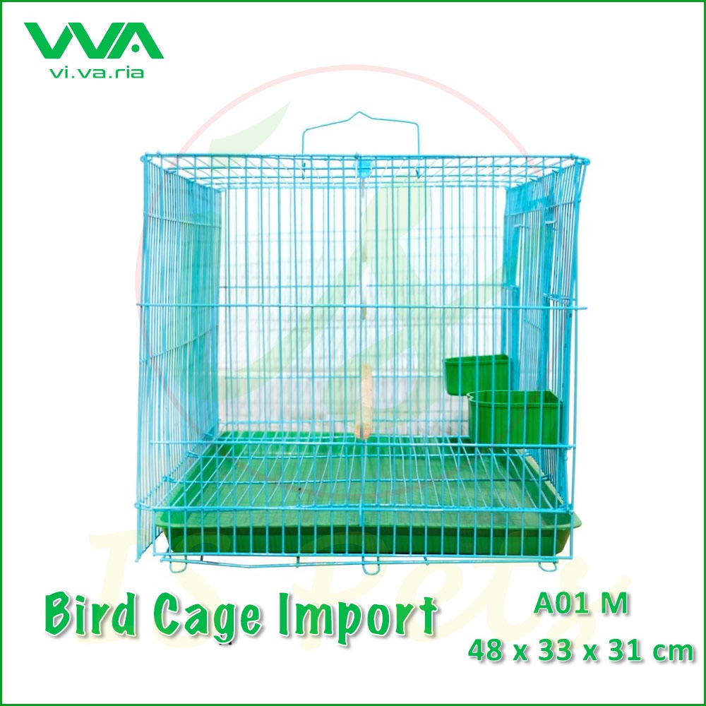Bird Cage Import M A01 Lovebird Cockatiel Parakeet Falk Conure #4