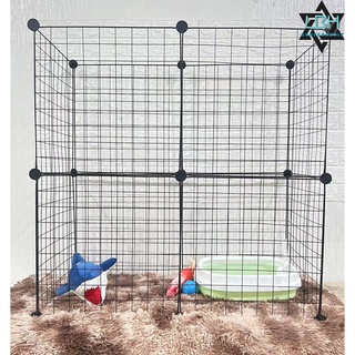 45*45CM Stackable Pet Dog Cat Rabbit Cage Playpen