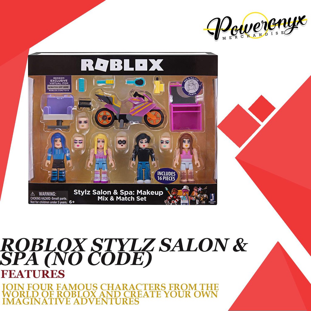 Roblox Stylz Spa Makeup Mix Match Set Shopee Philippines - new roblox stylz salon spa makeup mix and match set with exclusive code