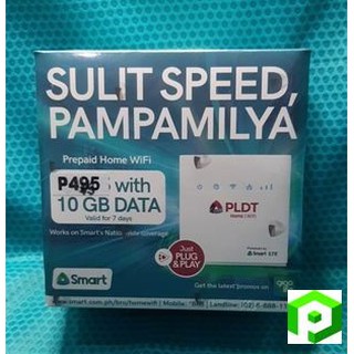 PLDT-SMART Pepaid Home Wifi CAT4 Boosteven R051 (WHITE) | Shopee
