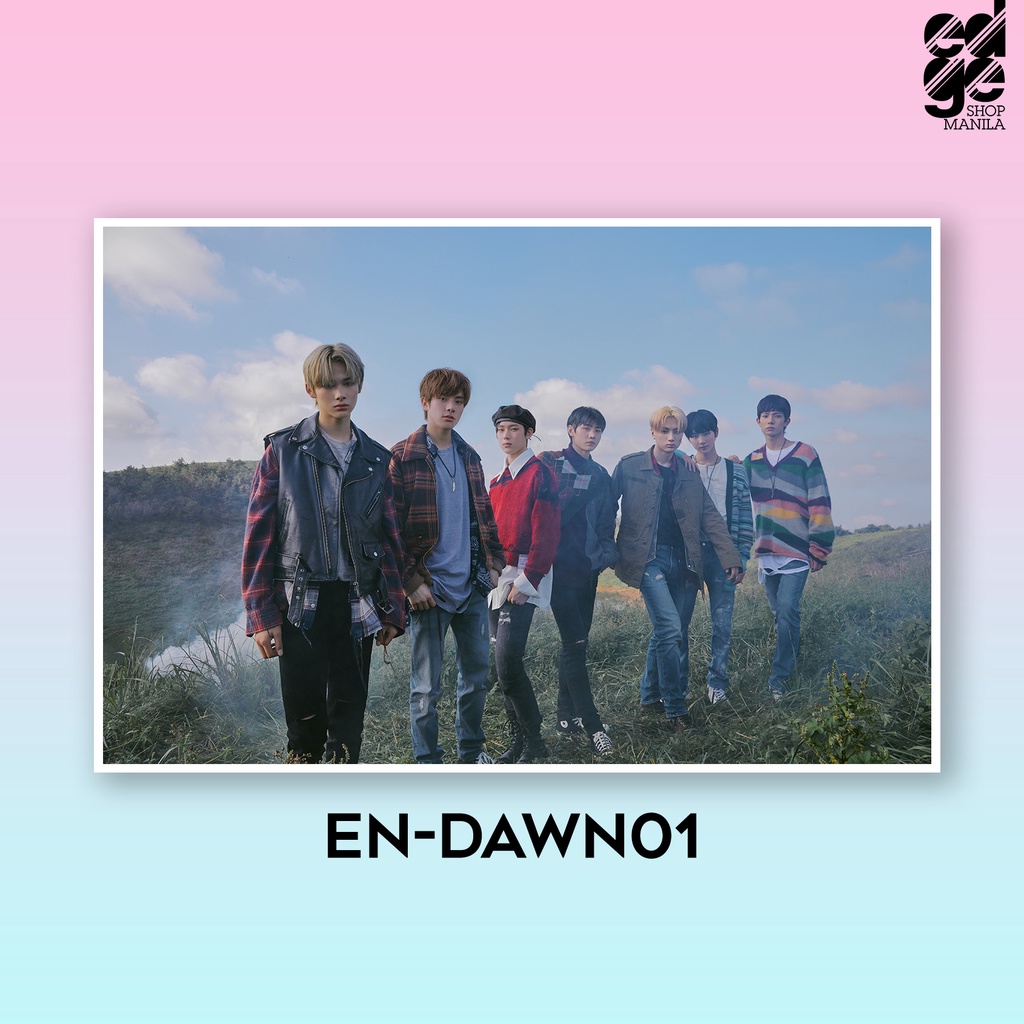 Enhypen Border Day One Dawn Ver Posters 305mm X 470mm Shopee Philippines