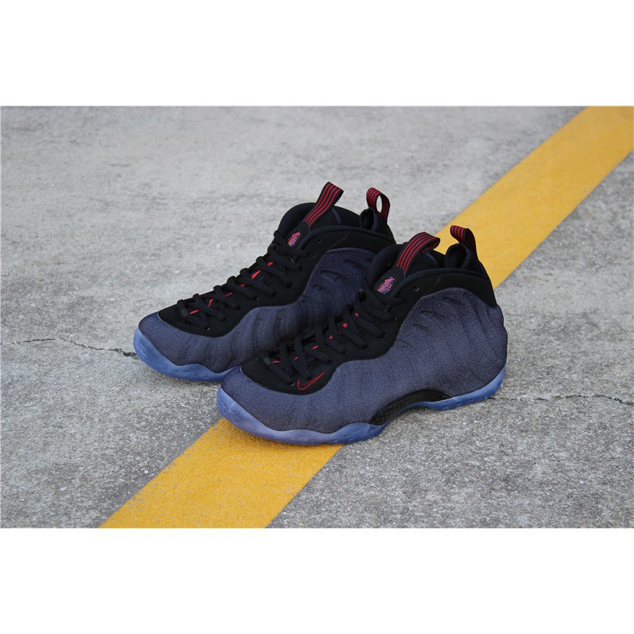 air foamposite denim