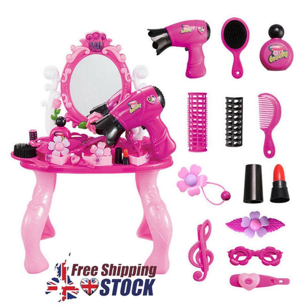 girl vanity table with mirror