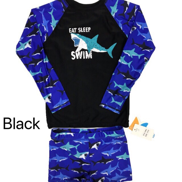 baby shark rash guard