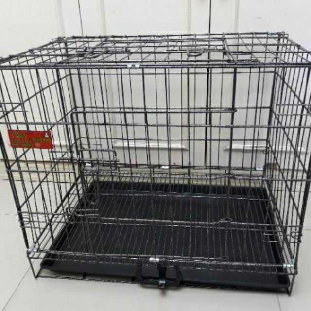 large foldable dog crate