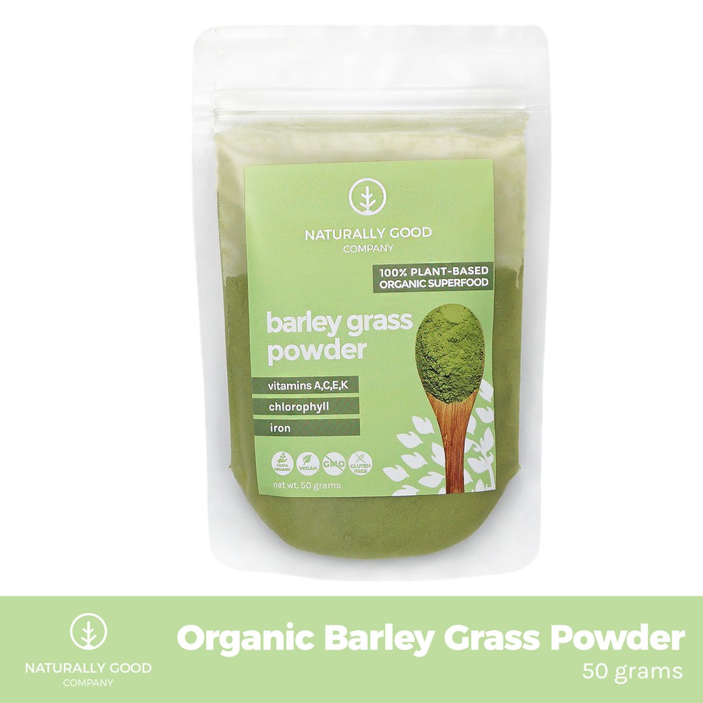 Organic Barley Grass Powder 50g Shopee Philippines