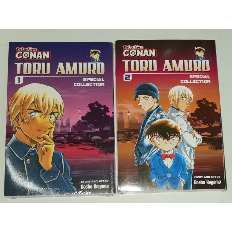 Detective Conan Toru Amuro 2 Volumes Set Shopee Philippines