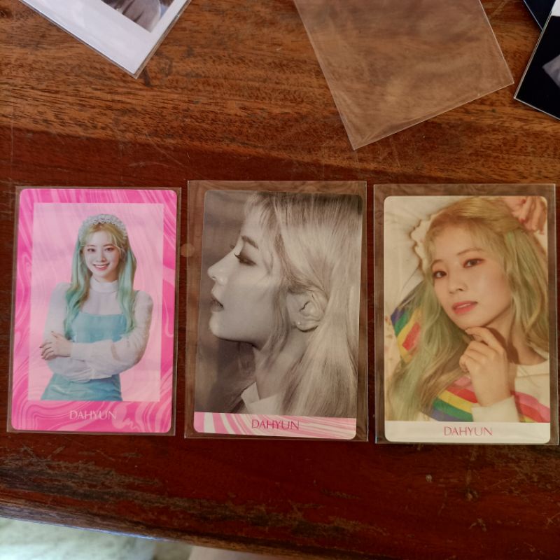 Official Twice Fancy Dahyun Set Pob Photocards Shopee Philippines