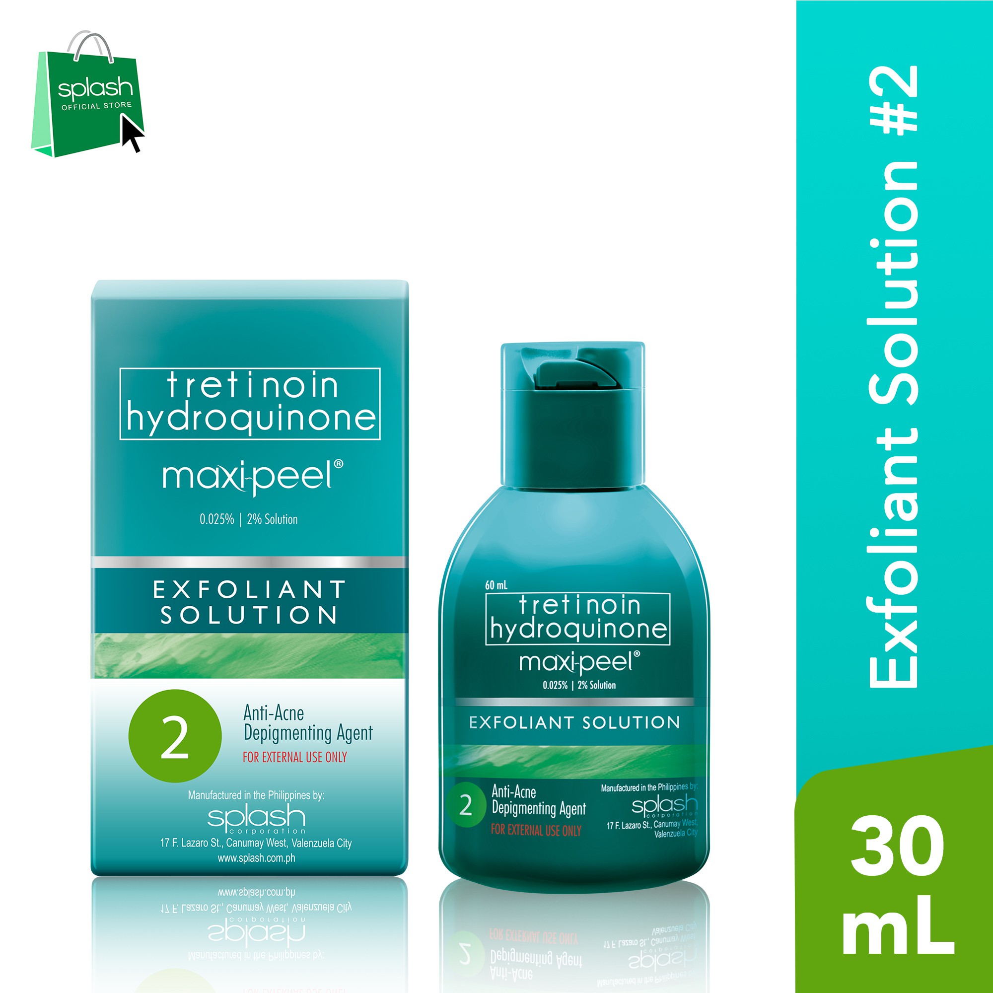 MaxiPeel Exfoliant Solution 2 30ml Shopee Philippines