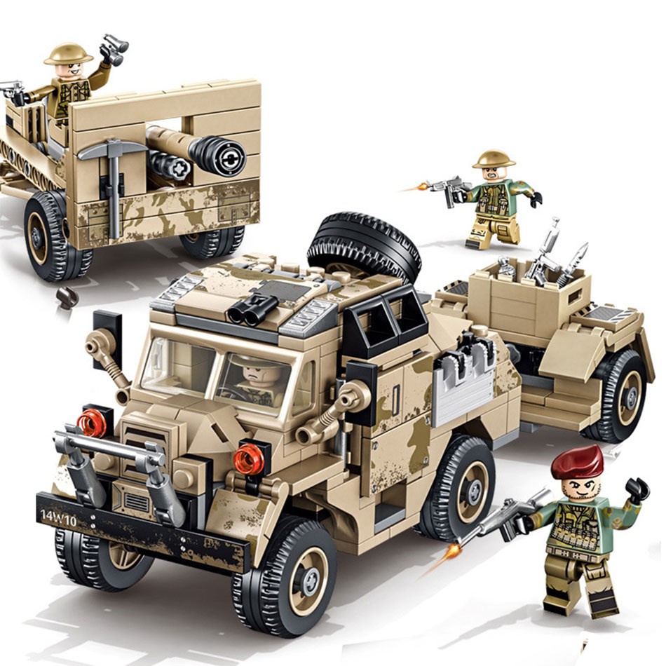 lego military car