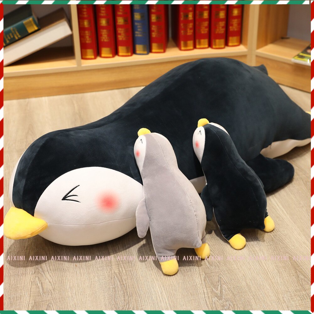 giant penguin plush toy