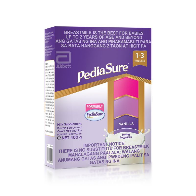 pediasure 13 yrs old 400g Shopee Philippines