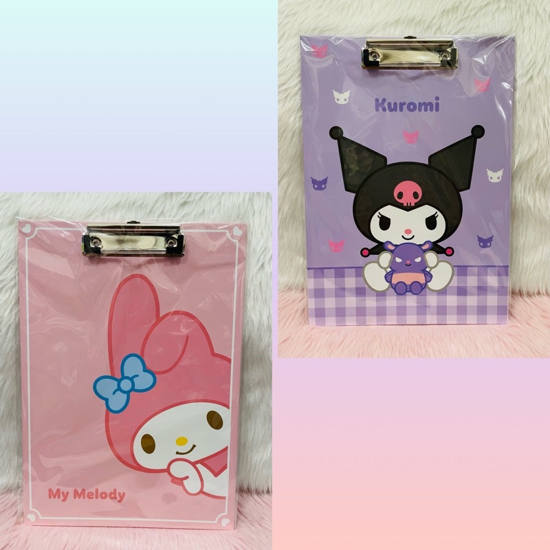 Sanrio License A4 Clipboard My Melody Kuromi | Shopee Philippines