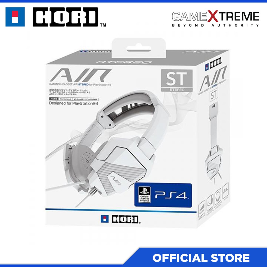 HORI Gaming Headset Air STEREO (White) | Shopee Philippines