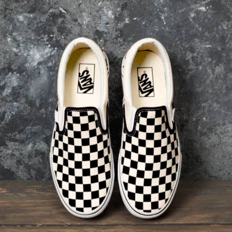 slip on checkerboard