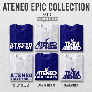 Epic Clothing Official - ATENEO SHIRT WITH BACKPRINT  ( set A) - Asian Size - Unisex #1