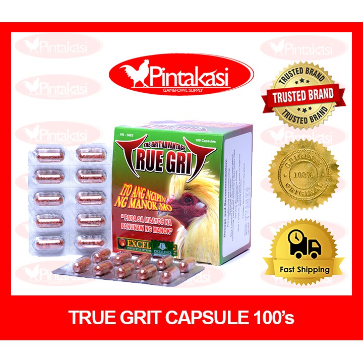 Excellence True Grit 100 capsules Grit + Vitamins + Minerals For