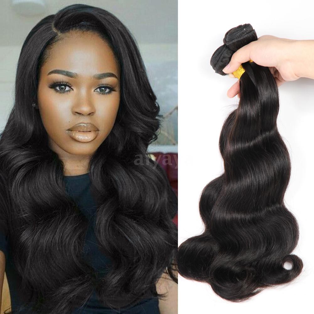 Aiyaya Human Natural Black Curly Hair High Temperature Fibre