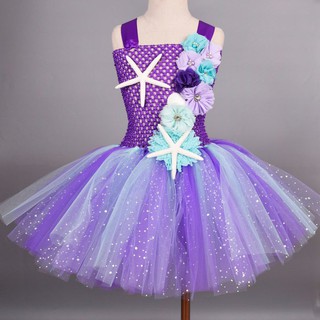 girls mermaid party dress