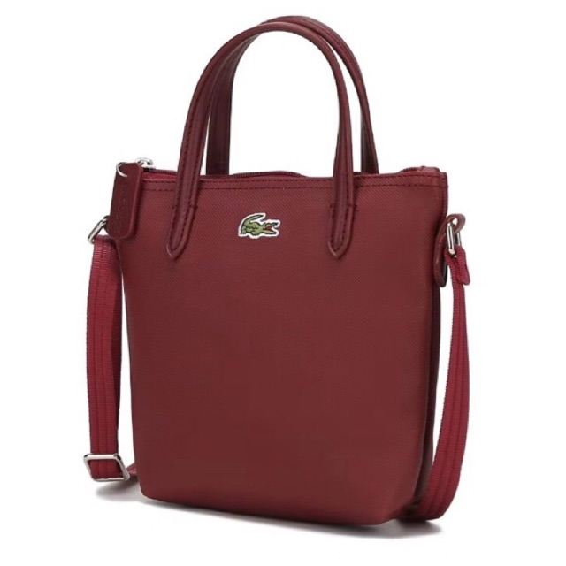 lacoste mini sling bag