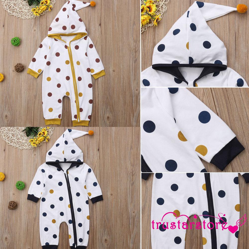 polka dot romper baby