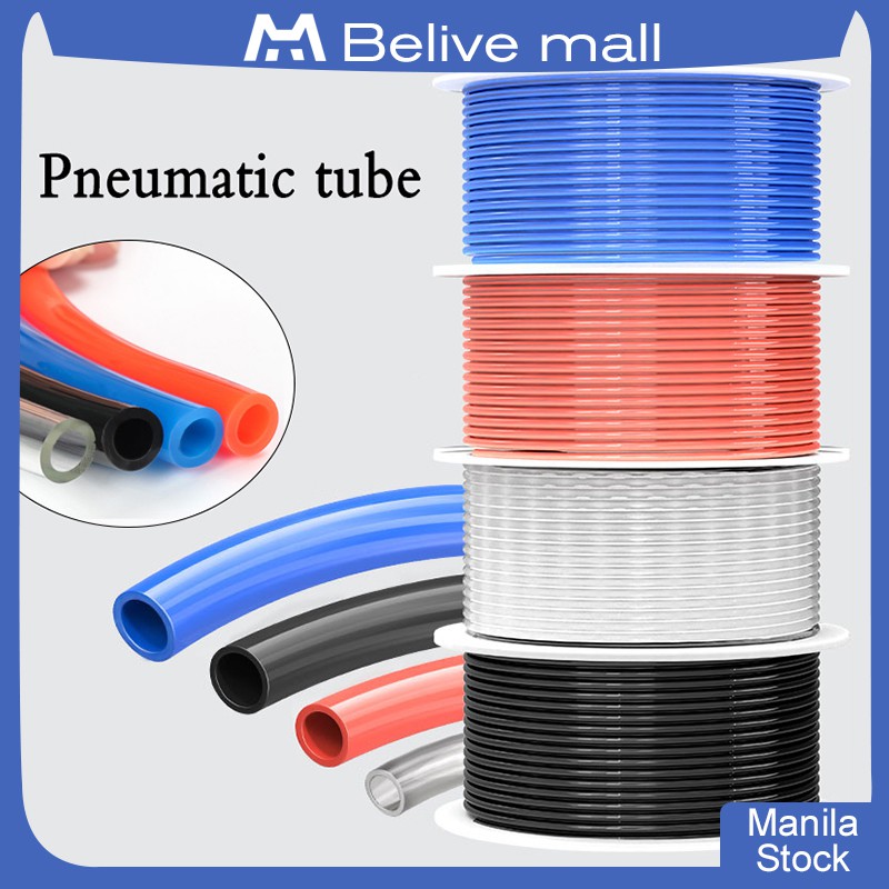 1M Air Hose Pneumatic Tube Pipe PU Hoses Compressor Polyurethane Tubing