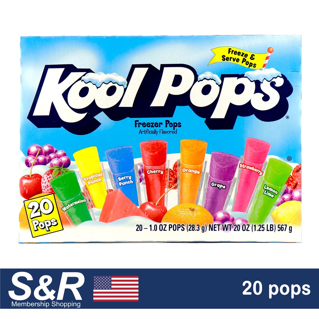 Kool Pops Freezer Pops 20pcs Shopee Philippines