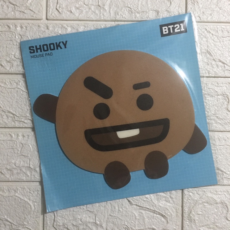 BT21 Line Friends Shooky Mouse Pad Shopee Philippines