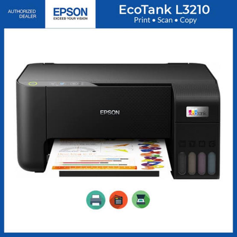 Epson L5290 L3210 L121 Printer Wifi Long Scan Xerox W Ink All In One Wink Cmyk Brand New 3479