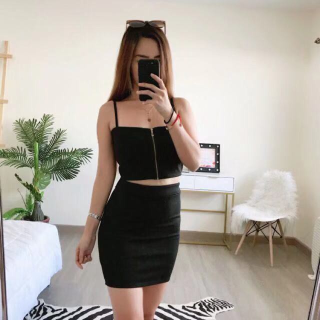 terno skirt and top