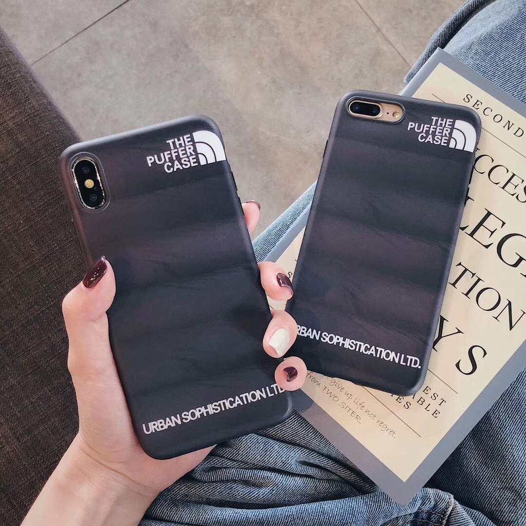 north face puffer iphone case