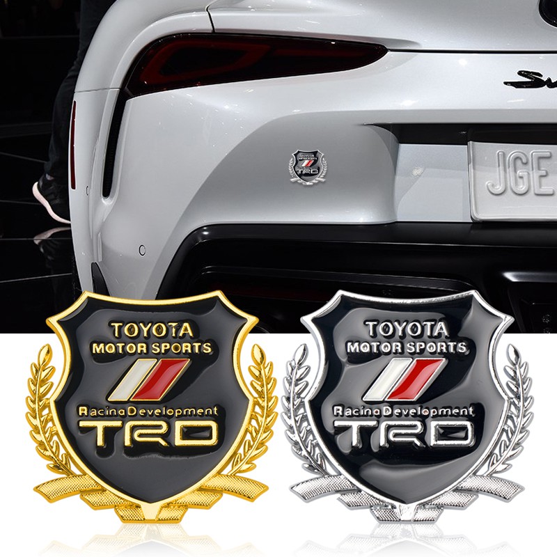 SPORT Logo Emblem Car Trunk Fender Badge 3D Sticker Silver Metal Decal Badge