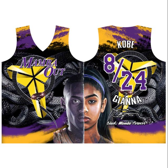 mamba out jersey