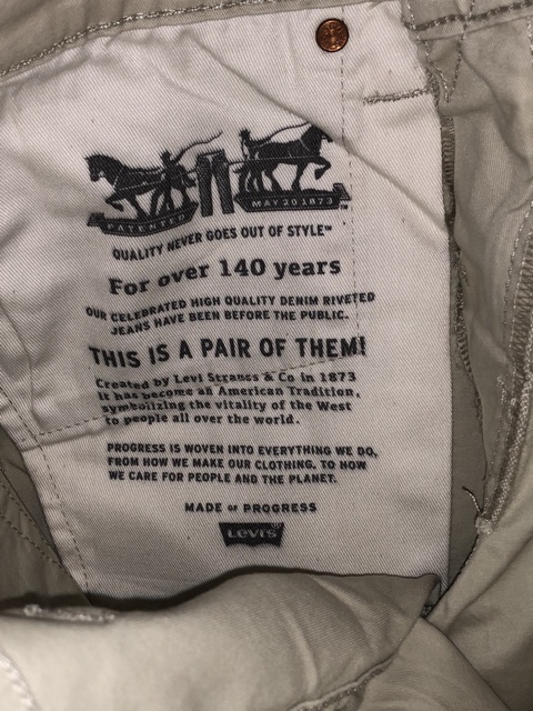 levis jeans khaki color