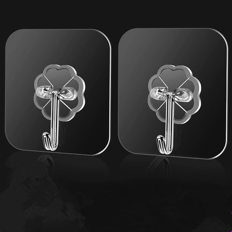 Transparent Nonmarking Hook Strong Sticking Hook Magic Nonmarking