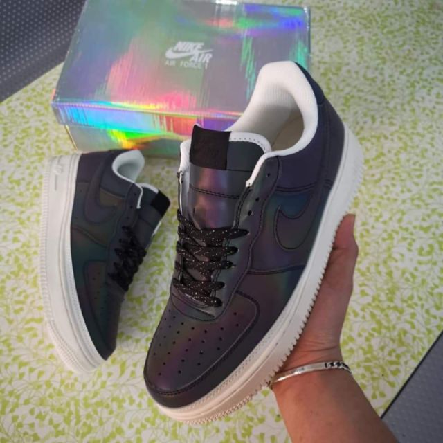air force 1 reflective bw