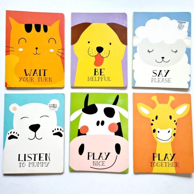 Values and Virtues Board Books for Kids ( Clearance Items) Shopee