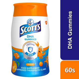 SCOTTS Dha Gummies Orange 60s Bottle