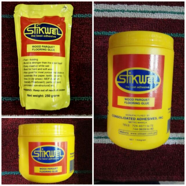 Stikwel Wood Glue flooring glue adhesive Shopee Philippines