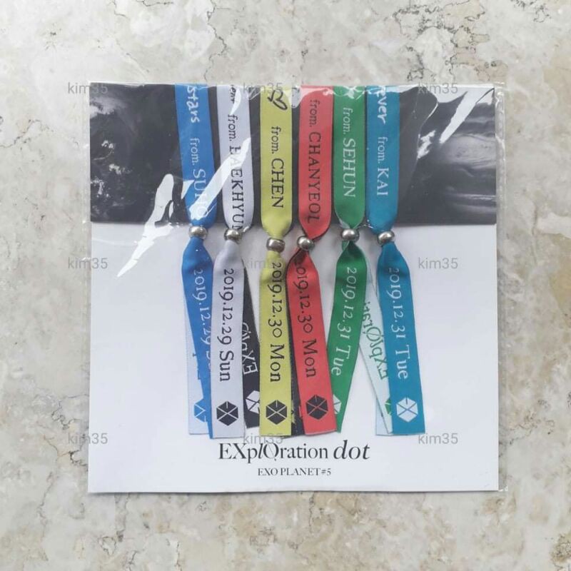 Exo Limited Edition Exploration Dot Bracelet Set Set Of 6 Shopee Philippines