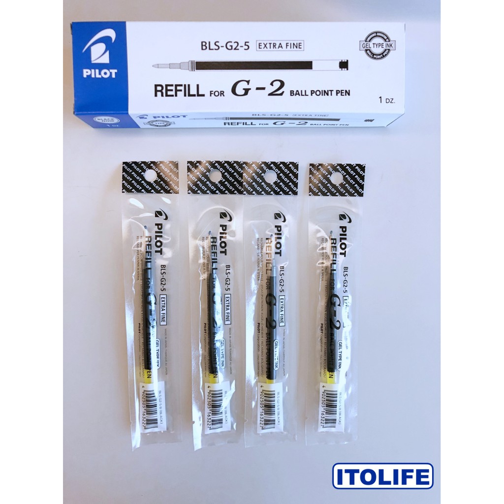 Pilot G2 Gel Pen Refills 0.5mm BLSG20.5 1pc Shopee Philippines