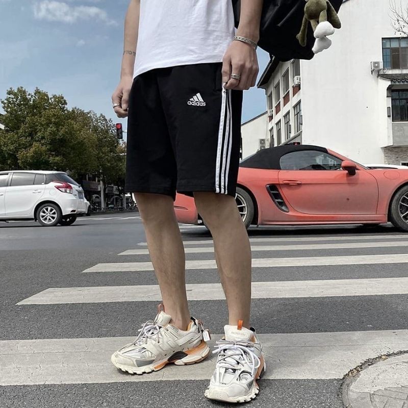 adidas shorts outfit
