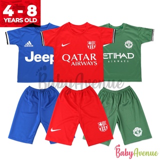 【Ready Stock】■79 only! Football Kids Terno 4-8 y/o!