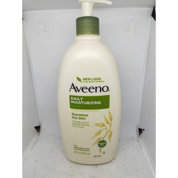 Aveeno moisturizing lotion 591ml (one bottle) near expiration 1/2023